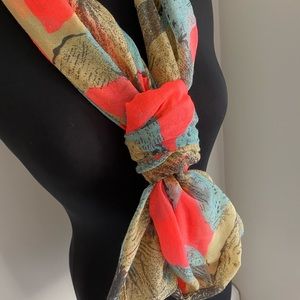 Infinity Scarf Large Vibrant Soft